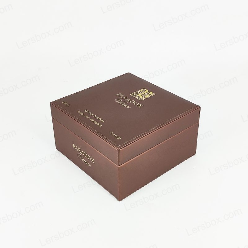 Kotak kulit PU yang tahan lama dan penuh gaya dengan desain khusus untuk kebutuhan ritel, hadiah, dan penyimpanan PU002