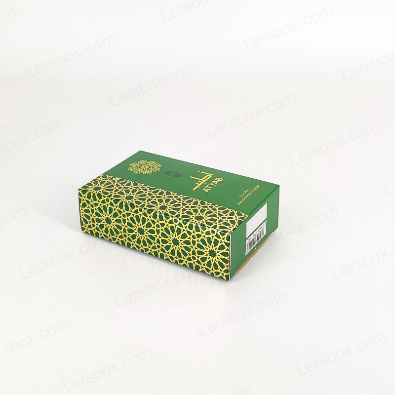 Kotak ujung kertas cetak untuk produk mewah, sempurna untuk pengiriman dan kemasan ritel PTE008