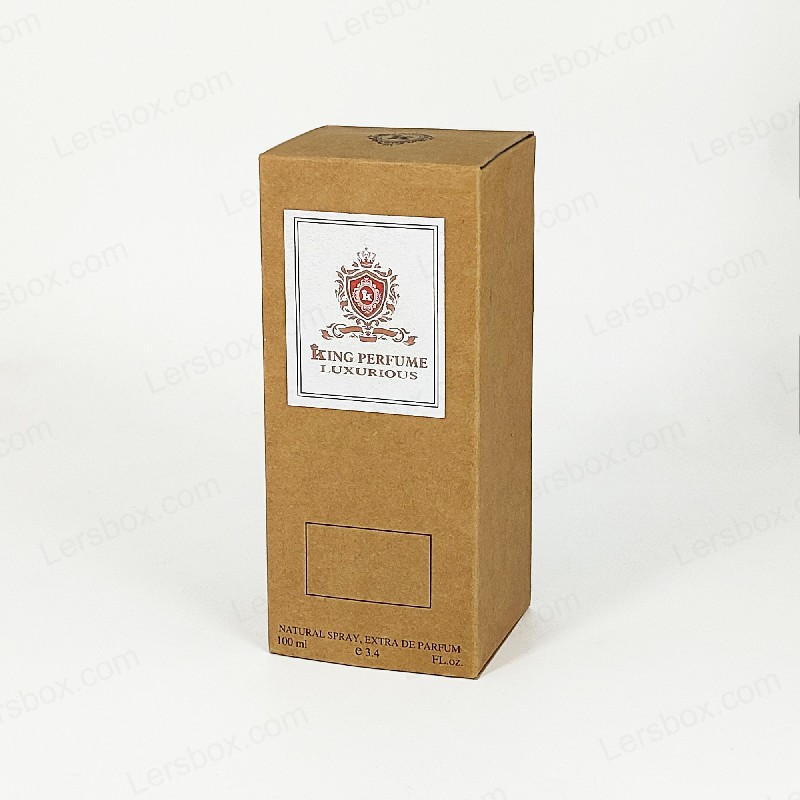 Kotak ujung kertas lipat untuk solusi kemasan profesional, ideal untuk produk kecil dan menengah PTE009