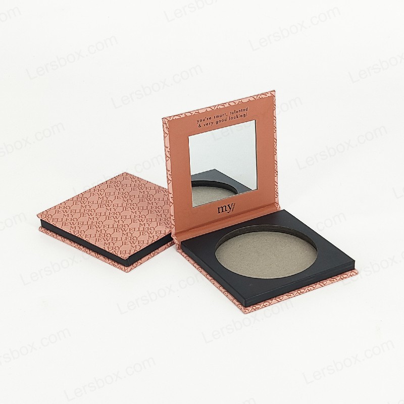 Logo Kustom Private Label Cakupan Lengkap Palet Waterproof Waterproof Pressed Powder Bronzer Makeup Kosmetik Palet 002