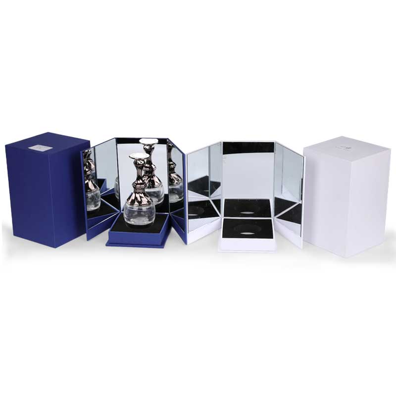 Kotak parfum cermin lipat