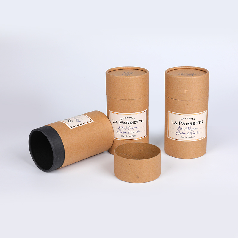 Golden Vault Packaging Tube dengan papan abu -abu 4mm